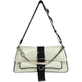 Christian Dior 2003 White Black Hardcore Shoulder Bag