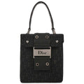 Christian Dior 2002 Black Street Chic Trotter Handbag