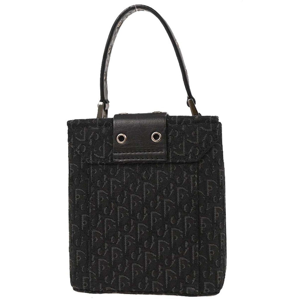 Christian Dior 2002 Black Street Chic Trotter Handbag