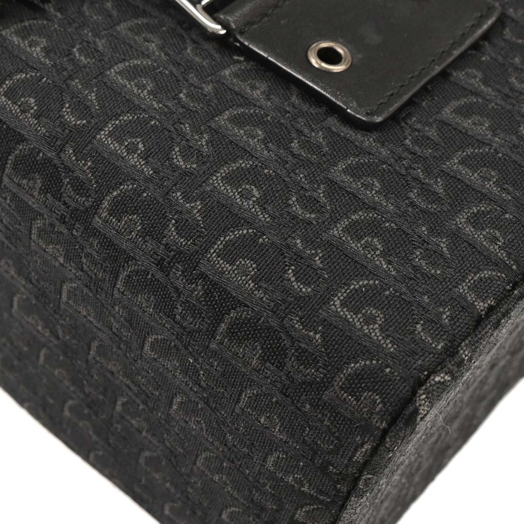 Christian Dior 2002 Black Street Chic Trotter Handbag
