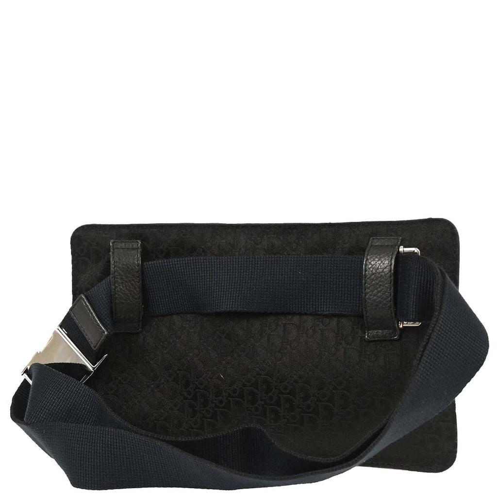 Christian Dior 2007 Black Trotter Street Chic Bum Bag
