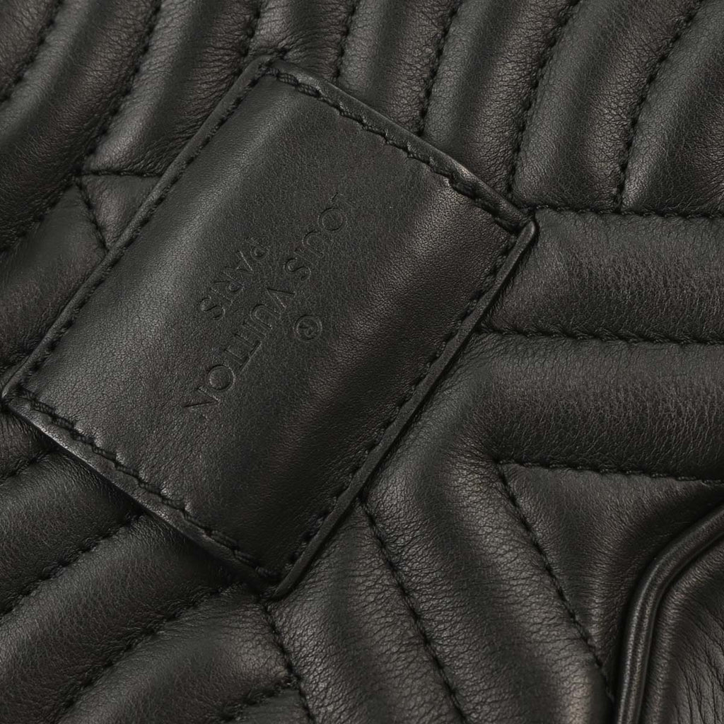 Louis Vuitton Black Wave Heart Clutch Shoulder Bag M52796
