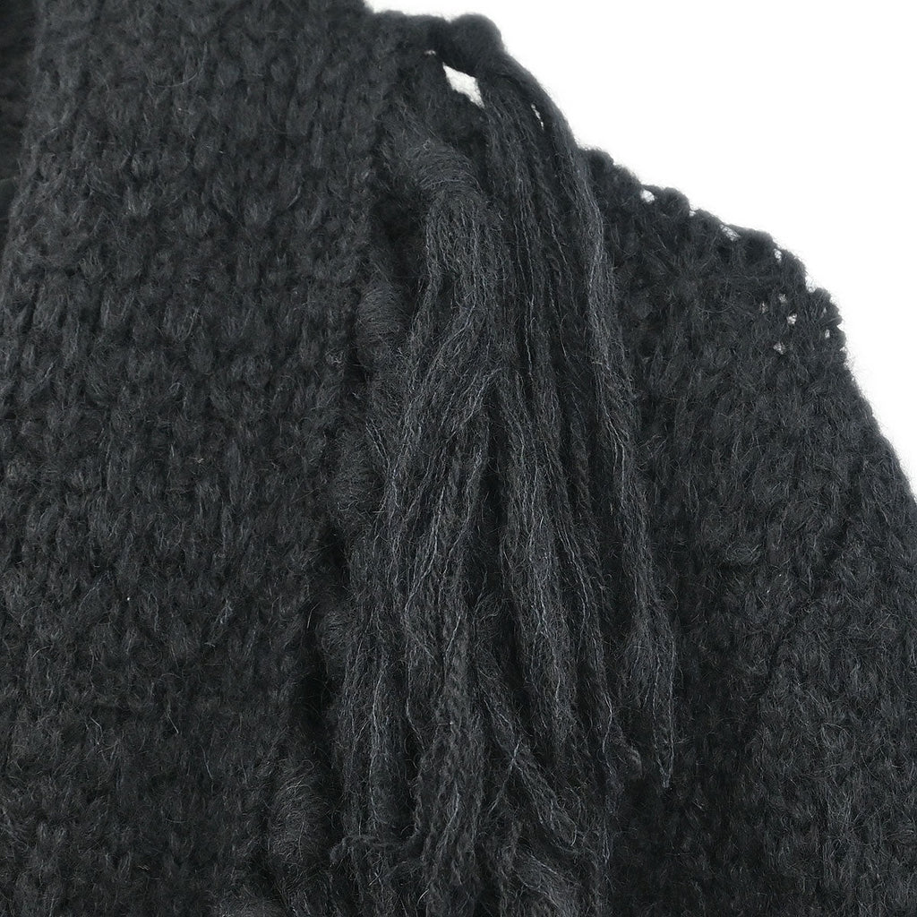 Gucci 2012 Fringe Cardigan Black #M
