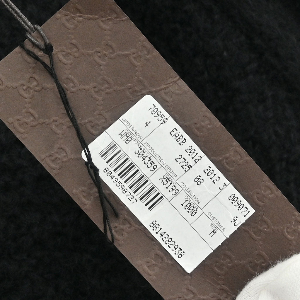 Gucci 2012 Fringe Cardigan Black #M