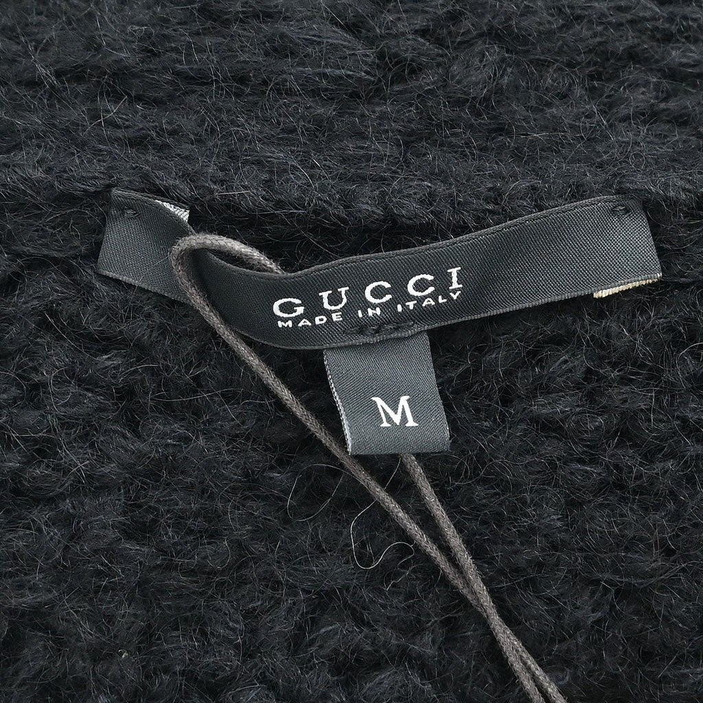 Gucci 2012 Fringe Cardigan Black #M