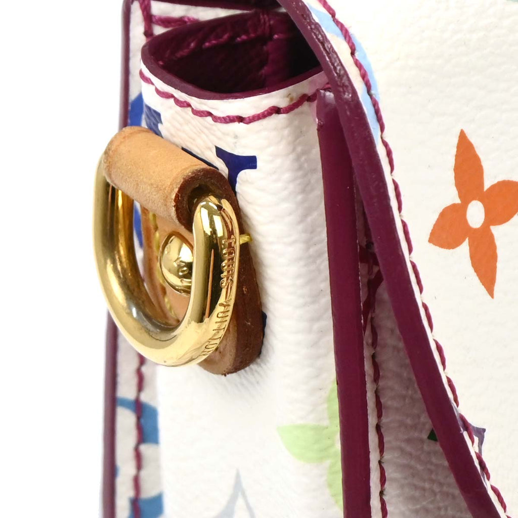 Louis Vuitton White Multicolor Heartbreaker Shoulder Bag M40660