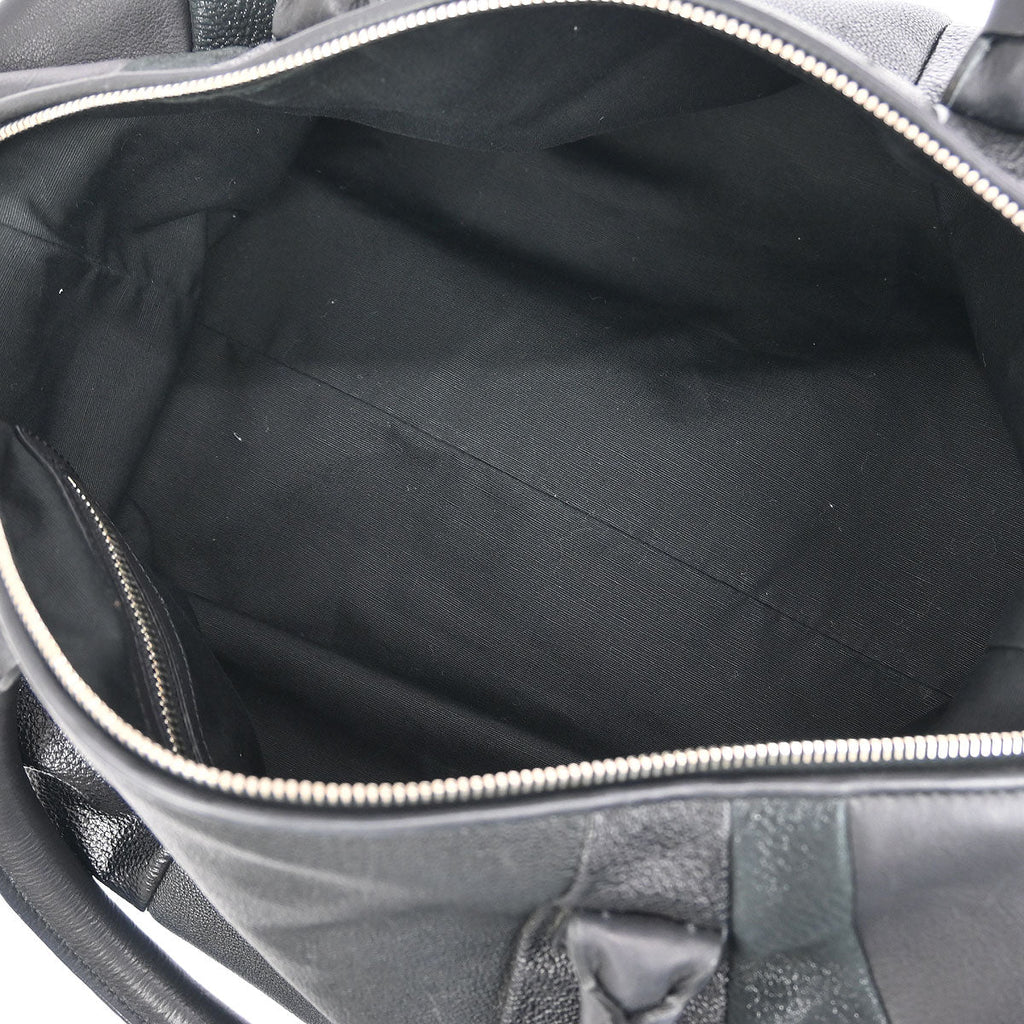 Celine Black Suede Leather Handbag