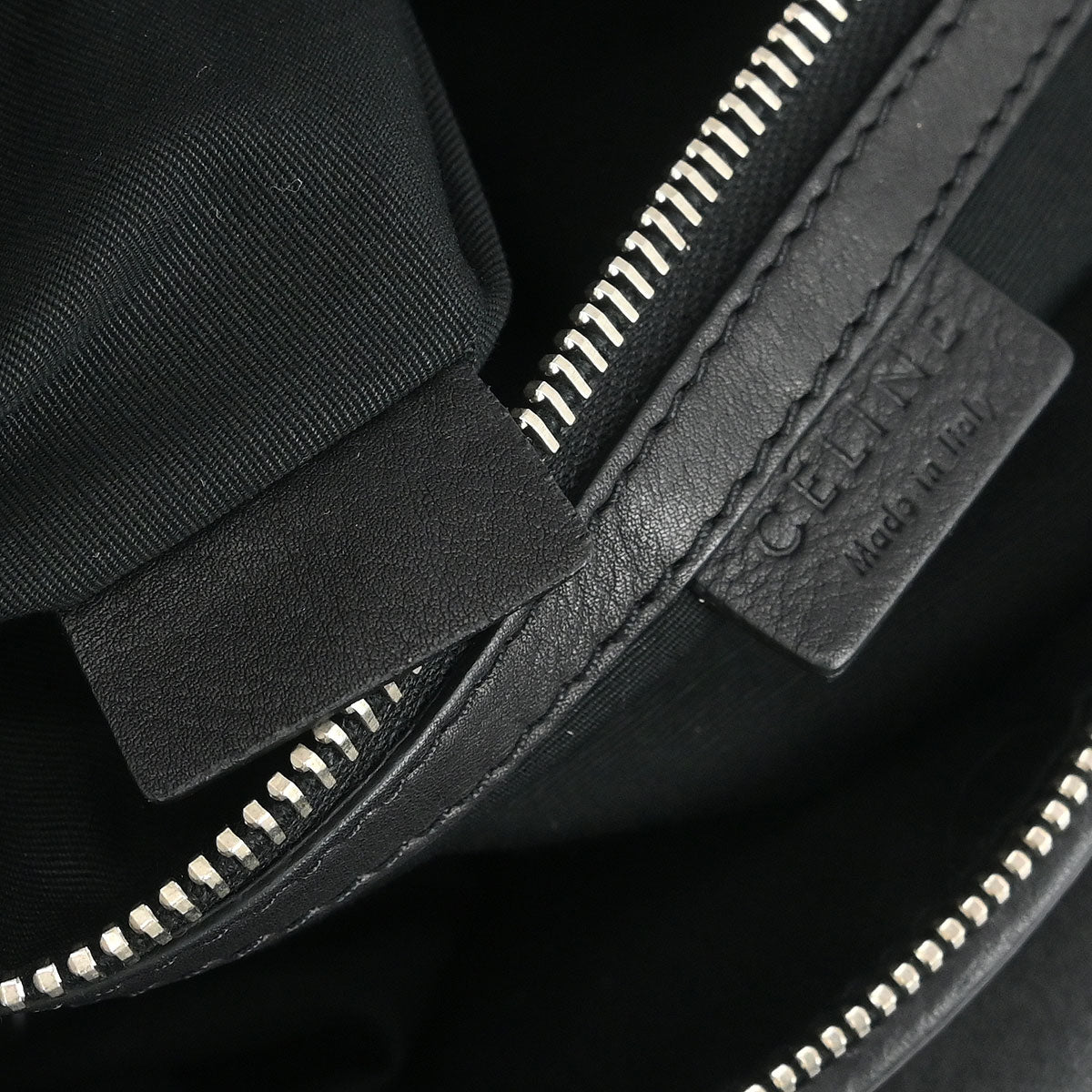 Celine Black Suede Leather Handbag