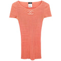 Chanel 2009 Short Sleeve Top Pink #38