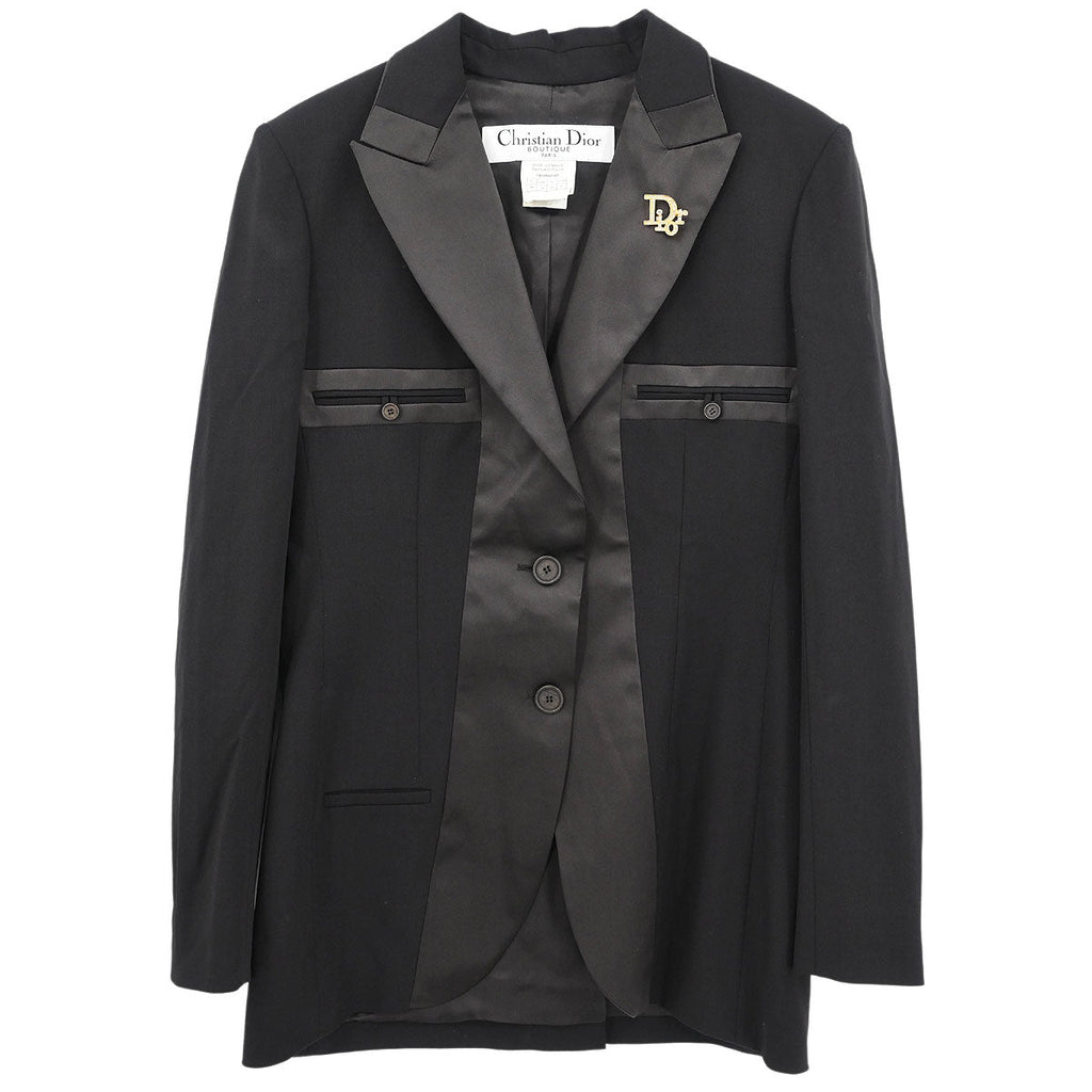 Christian Dior 2001 Single Breasted Jacket Black #38