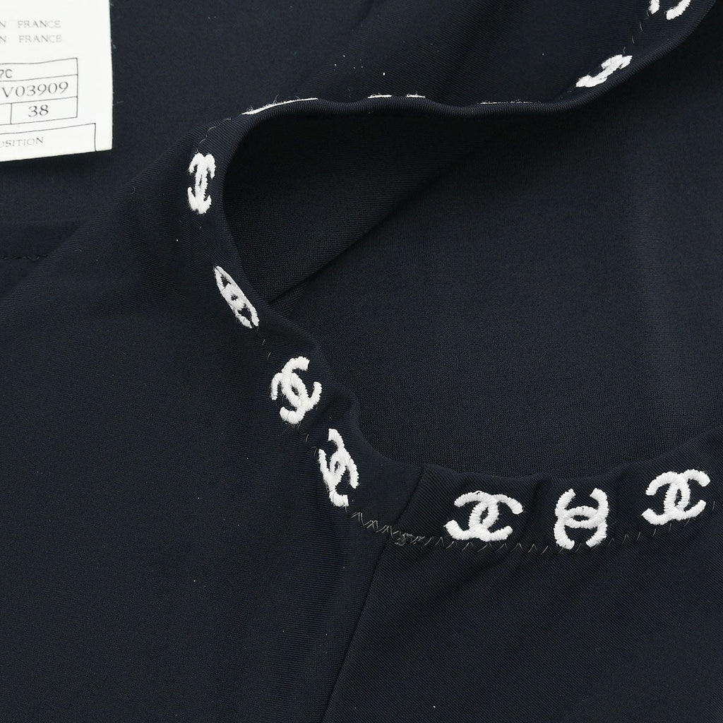 Chanel 1997 Cropped Tank Top Black #38