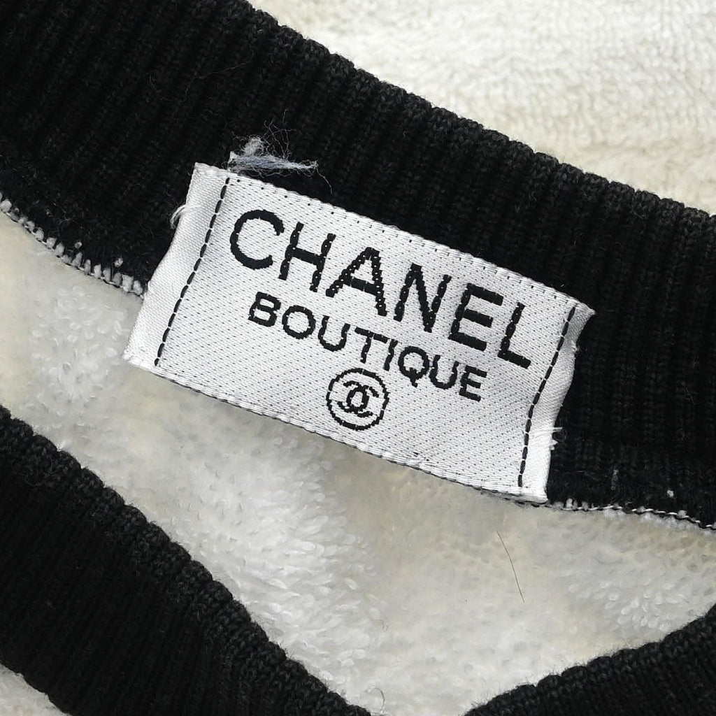 Chanel Sweater Top White