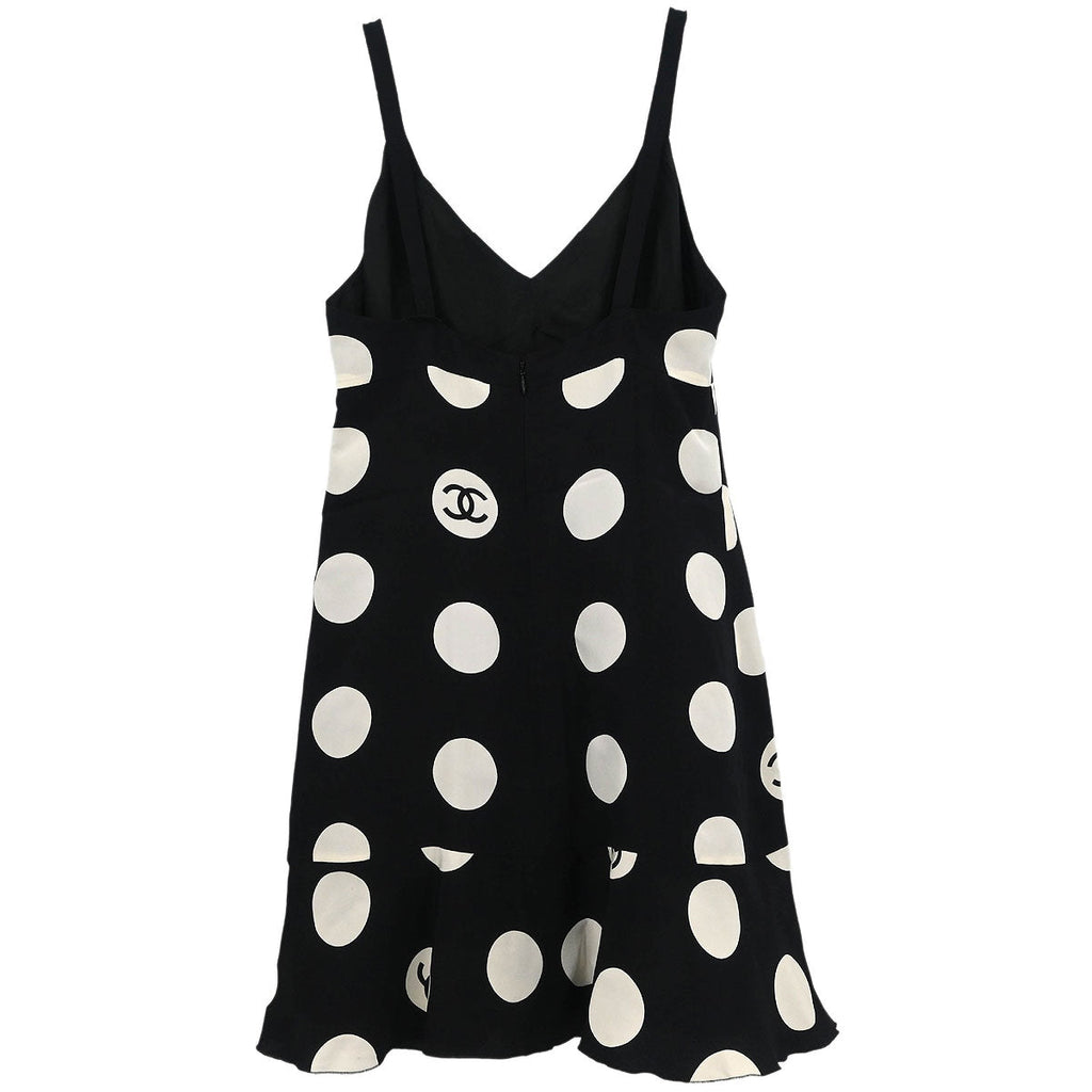 Chanel 1997 Camisole Dress Black #38