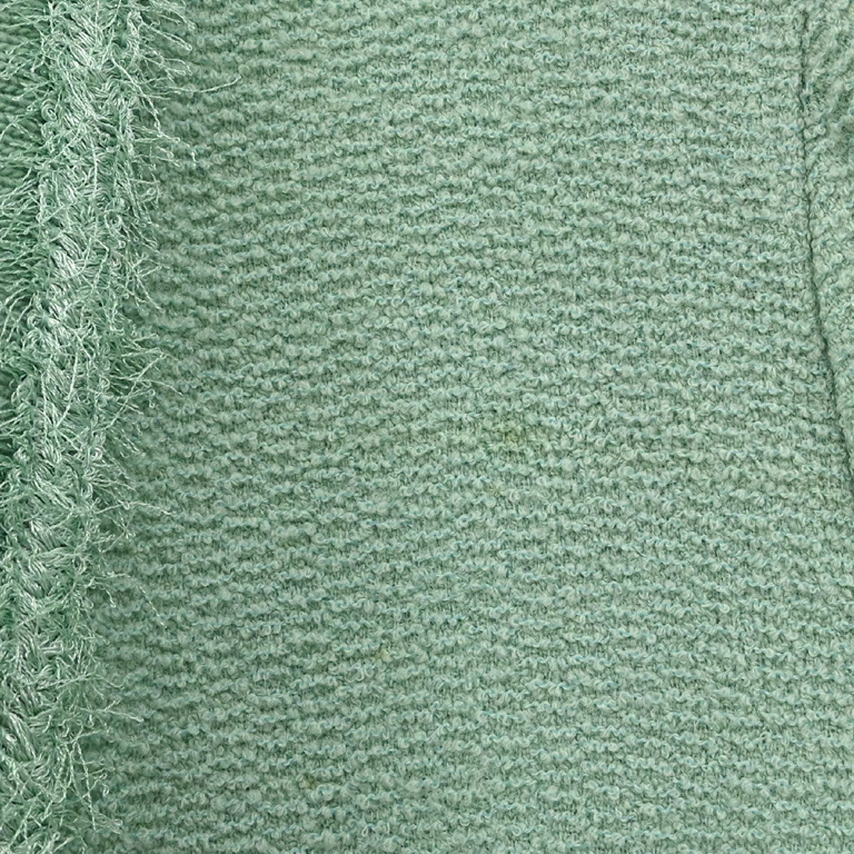 Chanel 1994  Setup Suit Jacket Skirt Mint Green #40