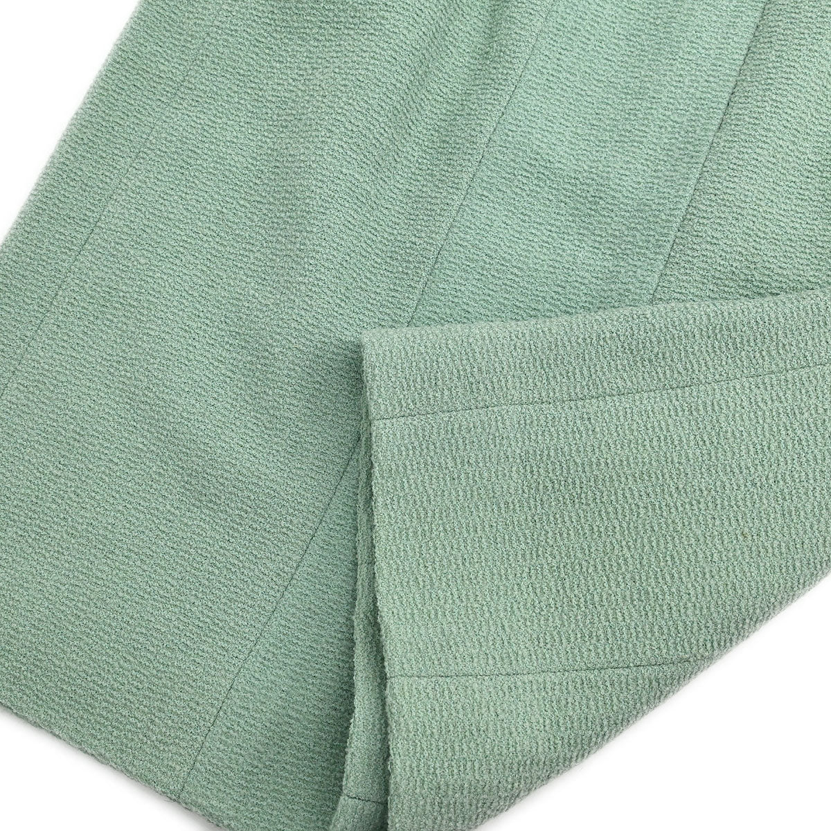Chanel 1994  Setup Suit Jacket Skirt Mint Green #40