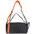 Christian Dior Navy Orange Flight Shoulder Bag