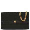 Christian Dior Black Canvas Trotter Shoulder Bag