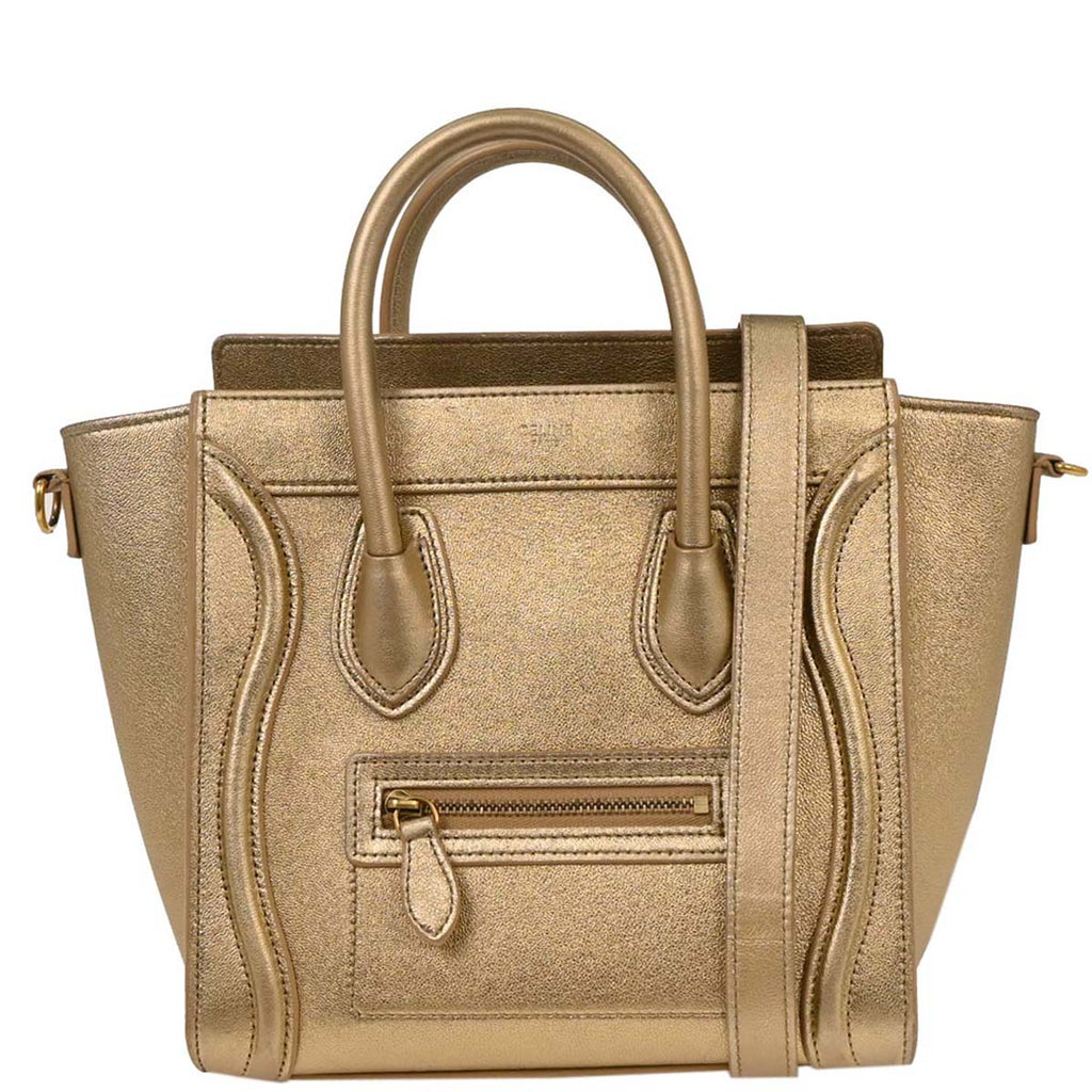 Celine 2018 Nano Luggage Tote Bag