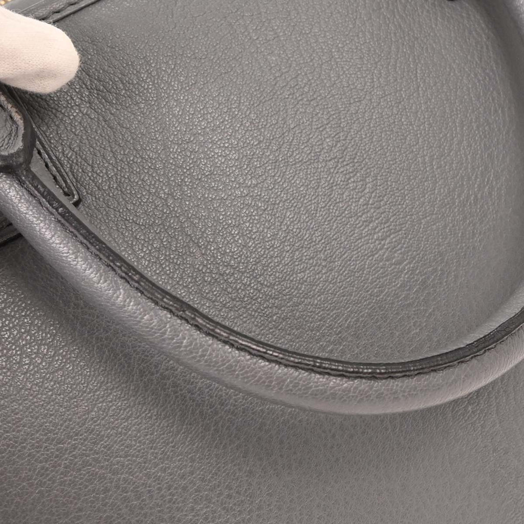 Loewe Gray Amazona 36 Handbag