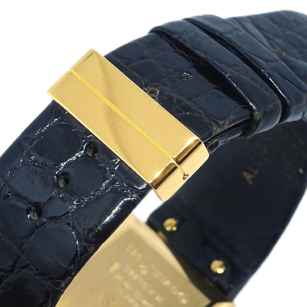 Chanel * Mademoiselle Watch 18KYG Alligator