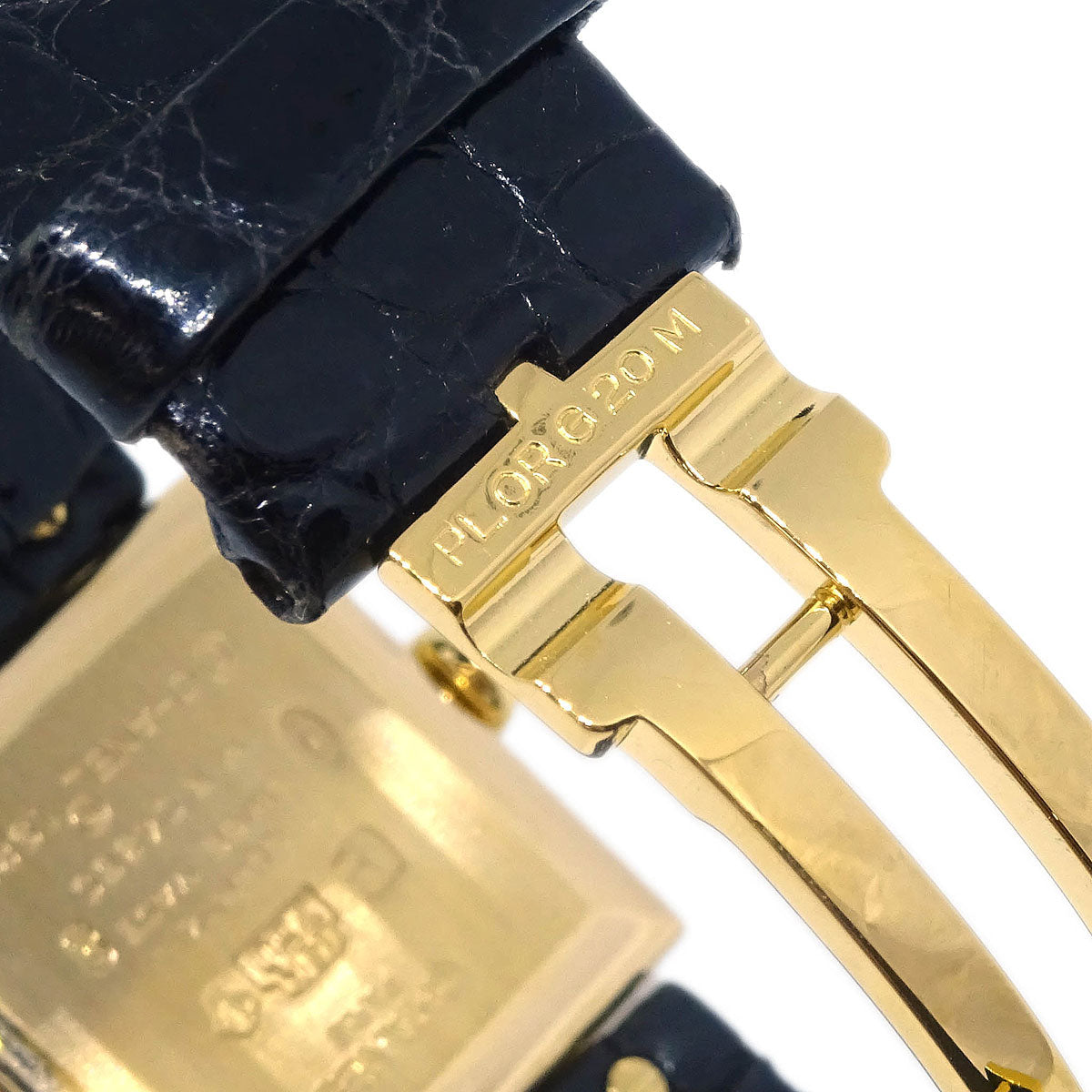 Chanel * Mademoiselle Watch 18KYG Alligator