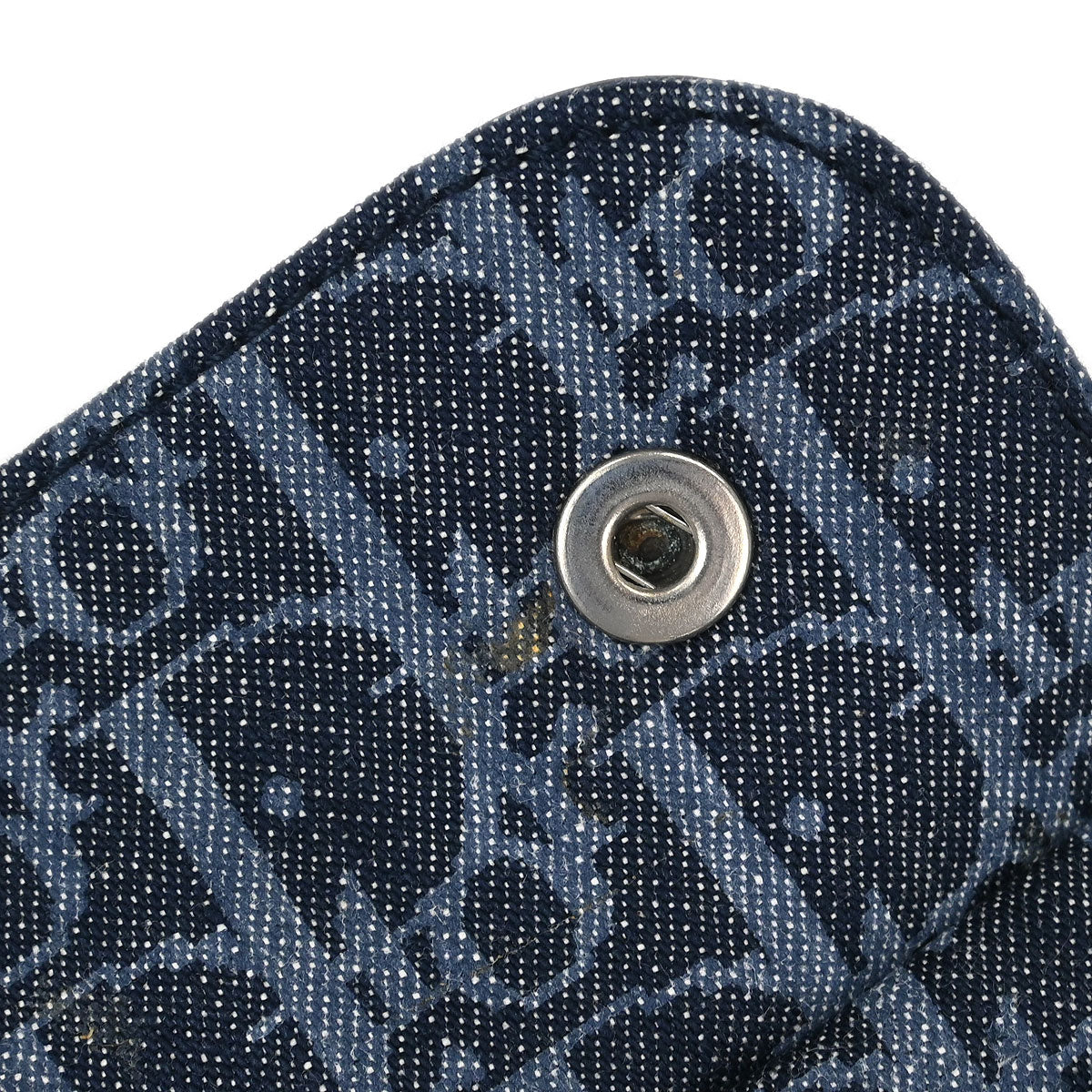 Christian Dior 2005 Navy Trotter Flight Handbag