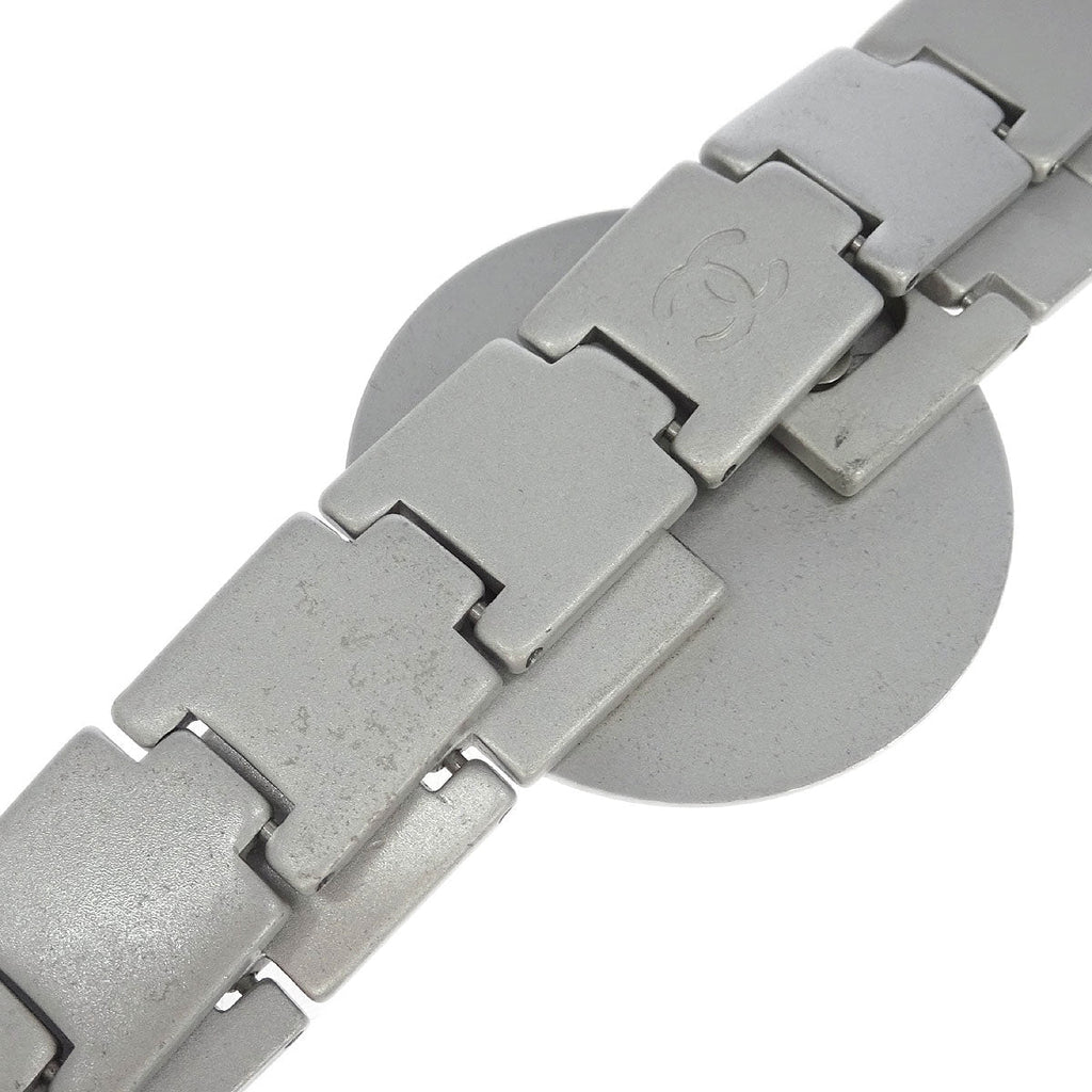 Chanel Medallion Silver Belt 99P Small Good