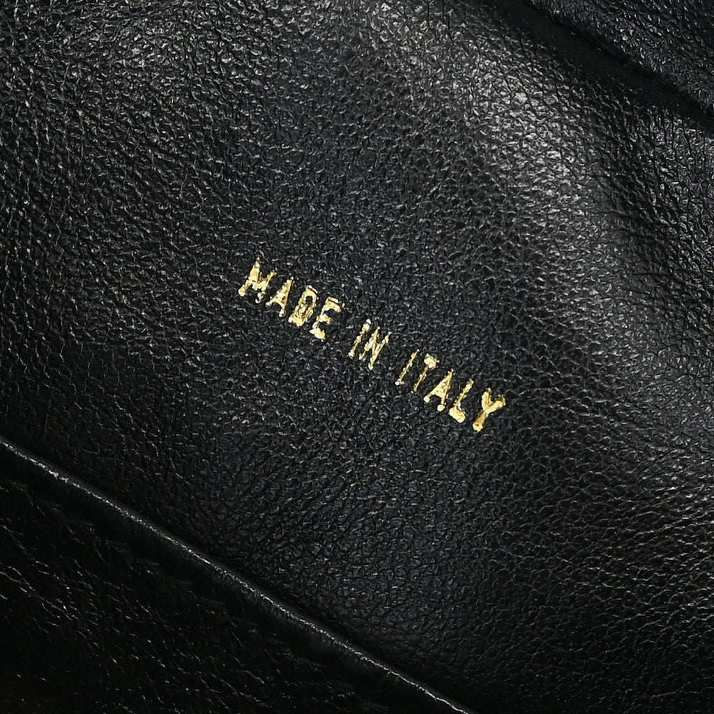 Chanel 1996-1997 Black Caviar Camera Bag