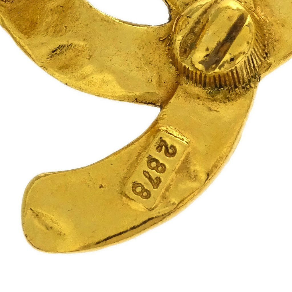 Chanel Gold CC Earrings Clip-On 2878/29