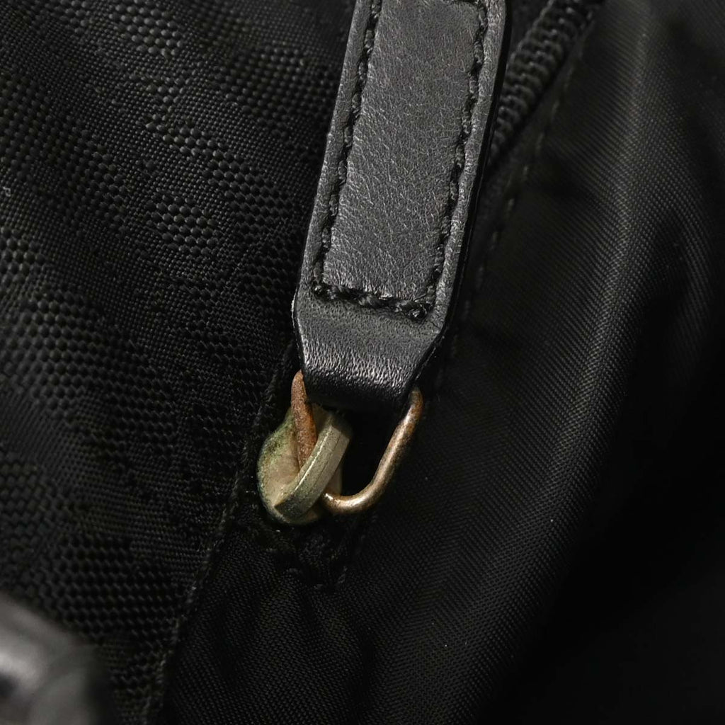 Christian Dior 2007 Black Diorissimo Bow Trotter Tote Bag