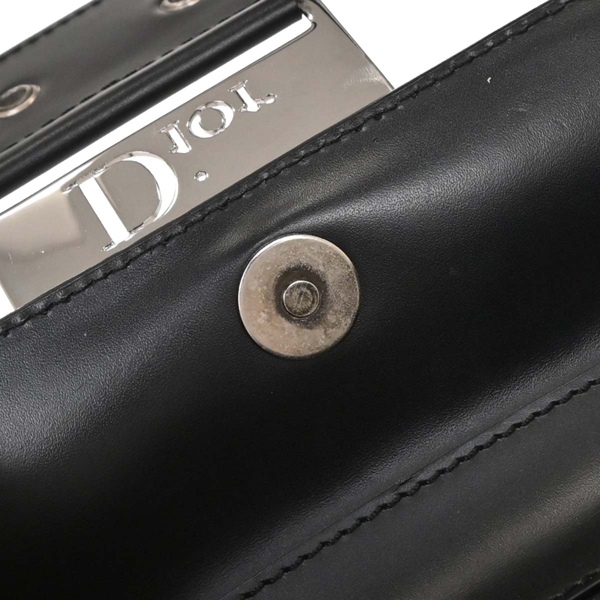 Christian Dior 2003 Black Street Chic Trotter Handbag