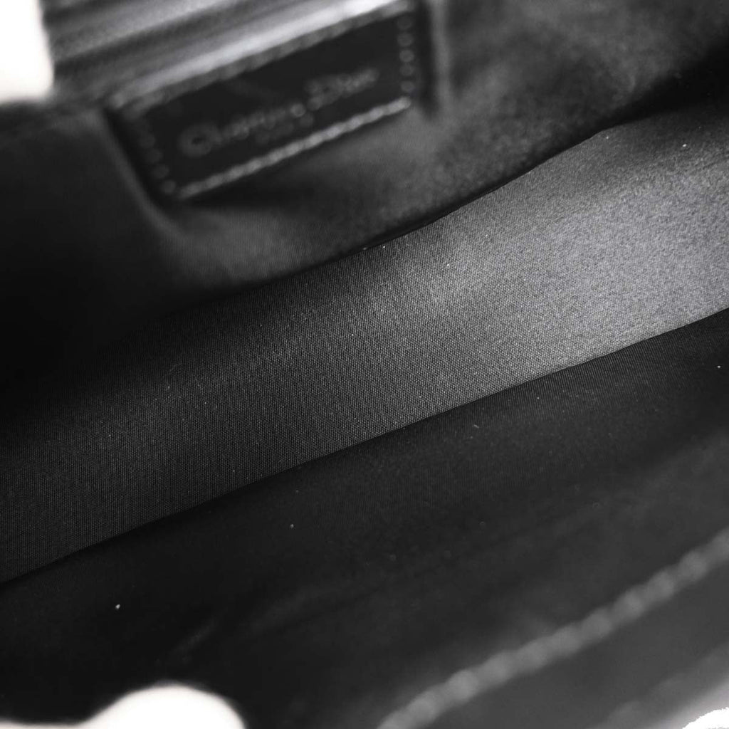 Christian Dior 2003 Black Street Chic Trotter Handbag
