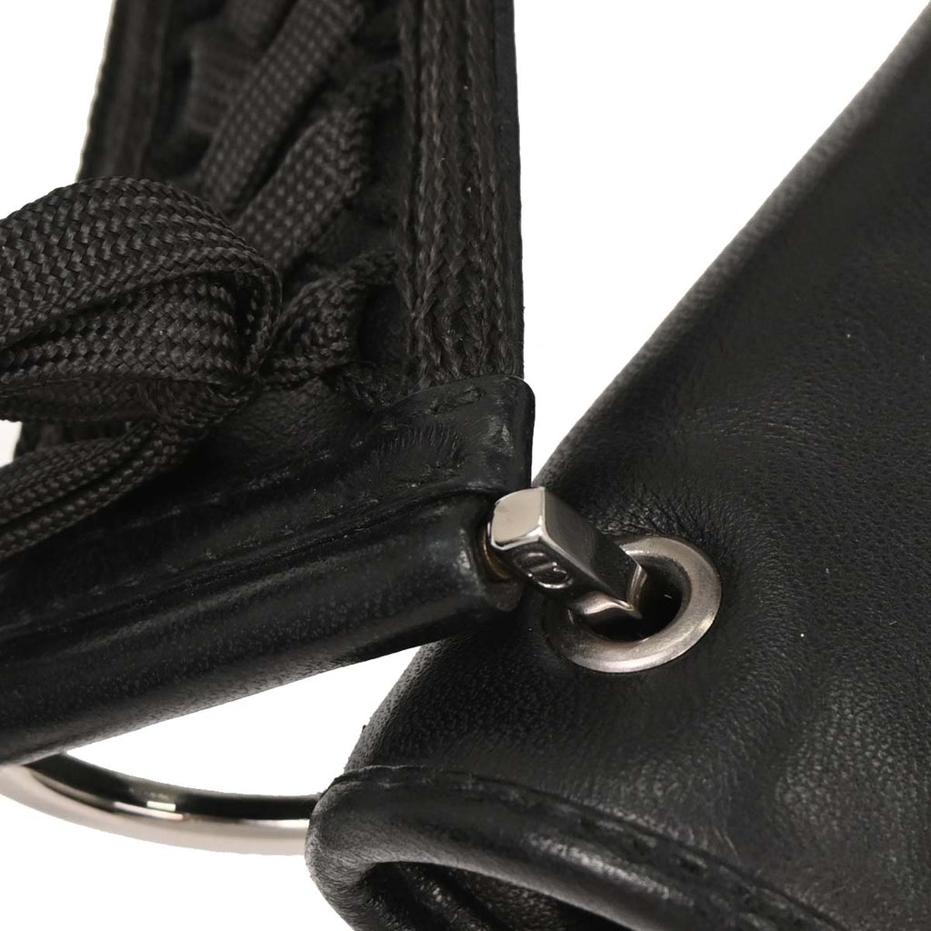 Christian Dior 2002 Black Admit It Corset Bag Shoulder Bag