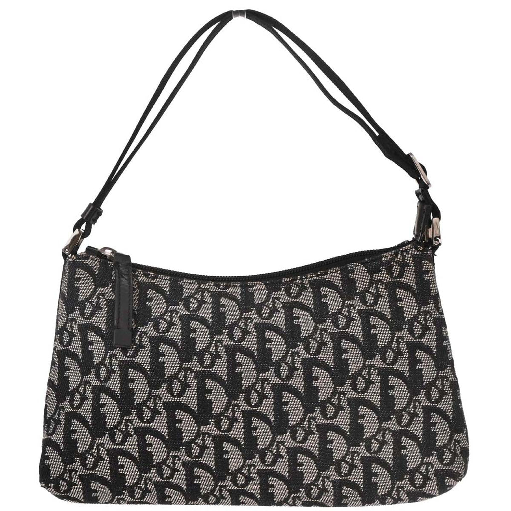 Christian Dior 2004 Black Trotter Handbag