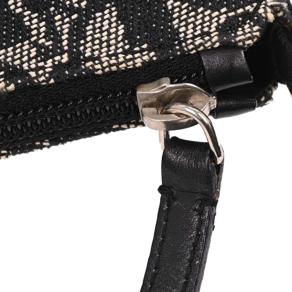 Christian Dior 2004 Black Trotter Handbag