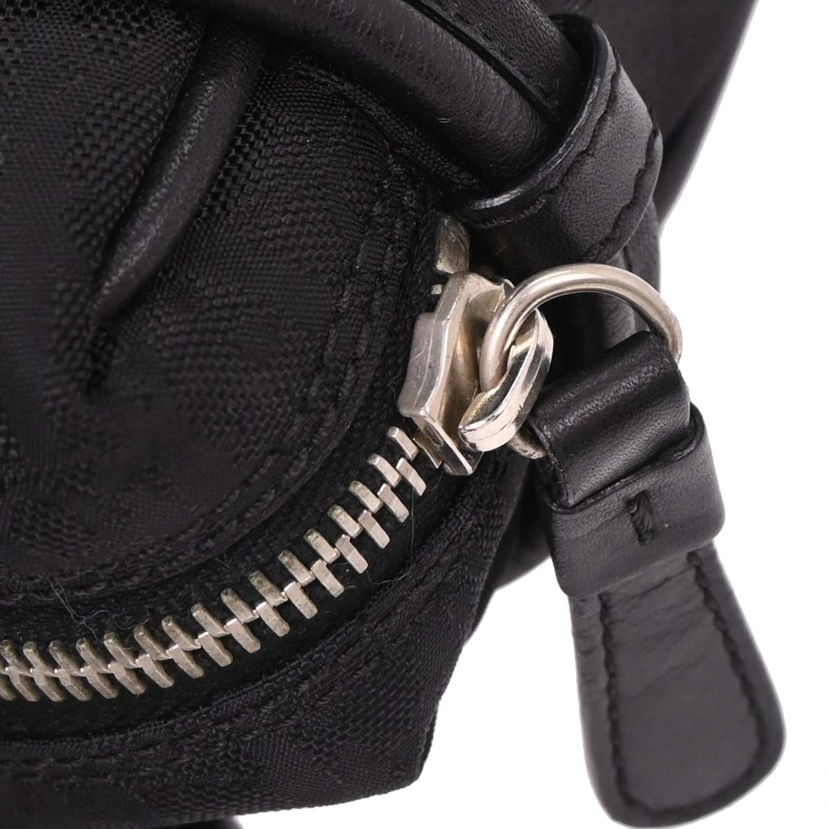 Christian Dior 2007 Black Diorissimo Bow Trotter Handbag