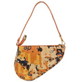 Christian Dior 2001 Orange Saddle Handbag