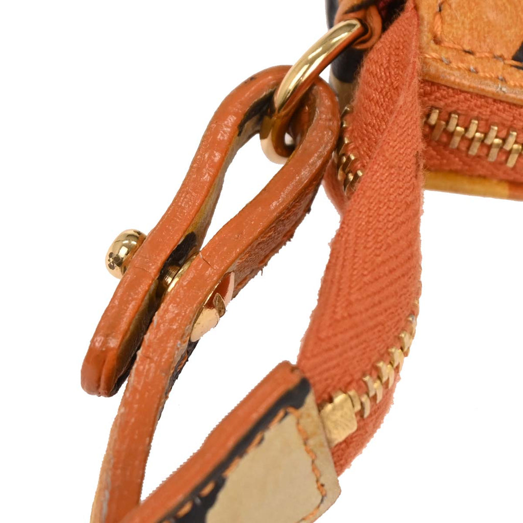 Christian Dior 2001 Orange Saddle Handbag