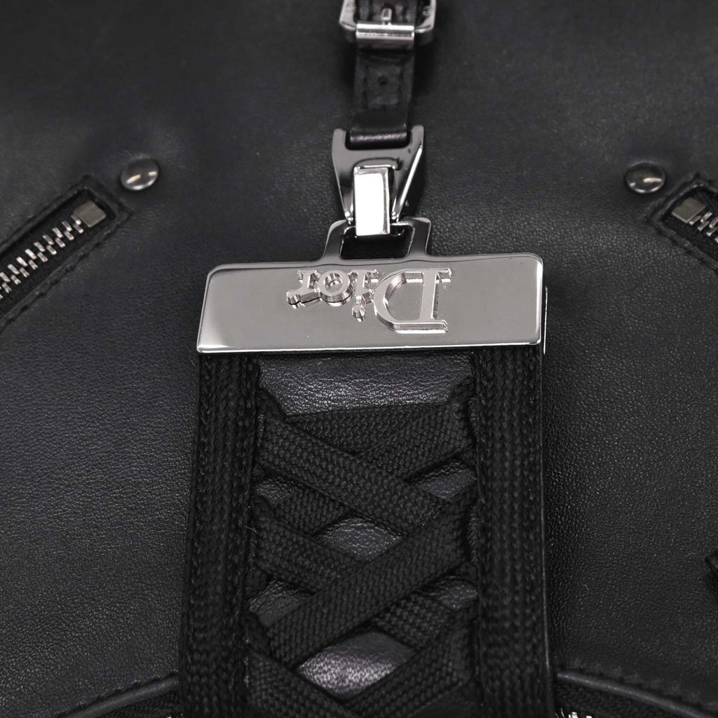 Christian Dior 2002 Black Admit It Corset Bag Handbag