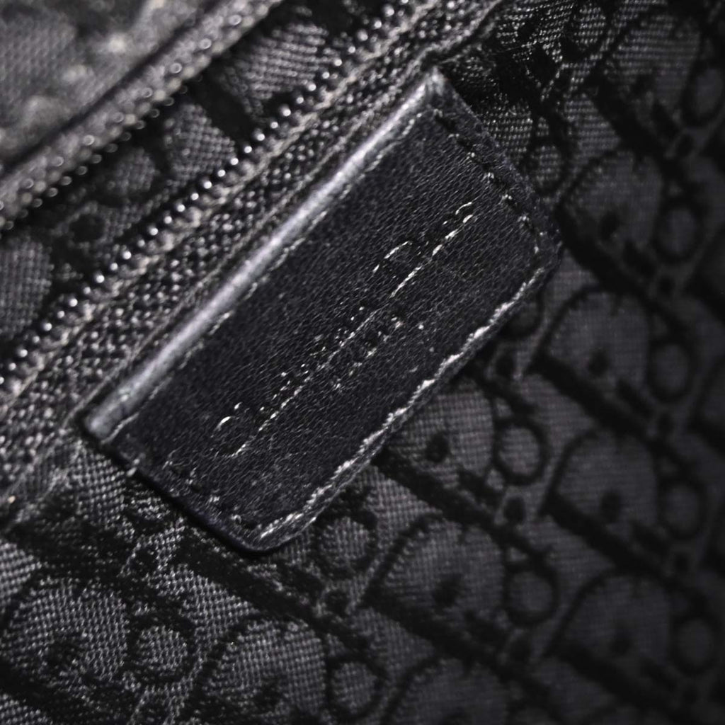 Christian Dior 2002 Black Admit It Corset Bag Handbag