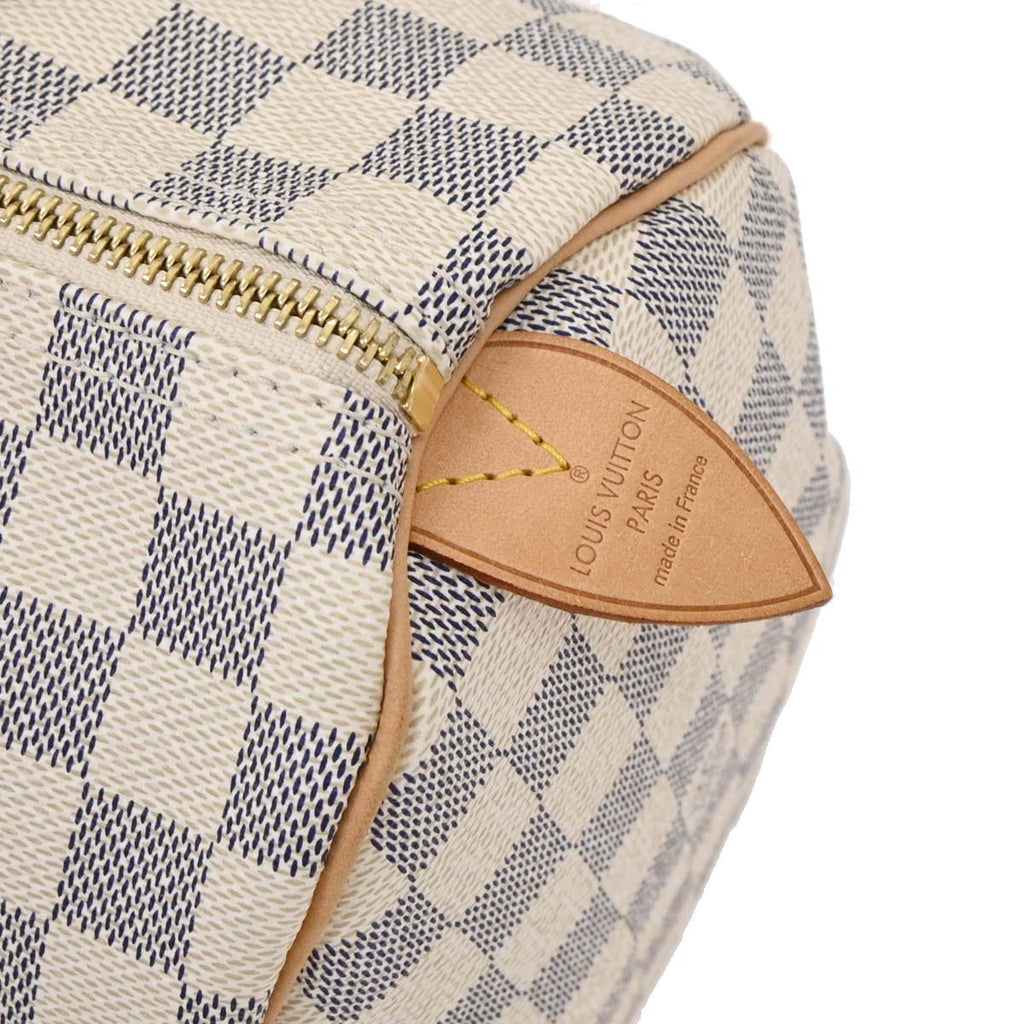 Louis Vuitton 2009 Damier Azur Speedy 30 Handbag N41533