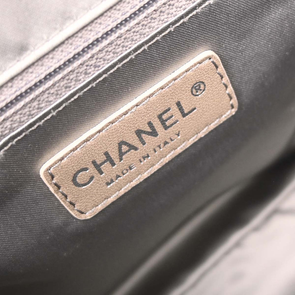 Chanel 2006-2008 Black Satin Mademoiselle Chain Handbag
