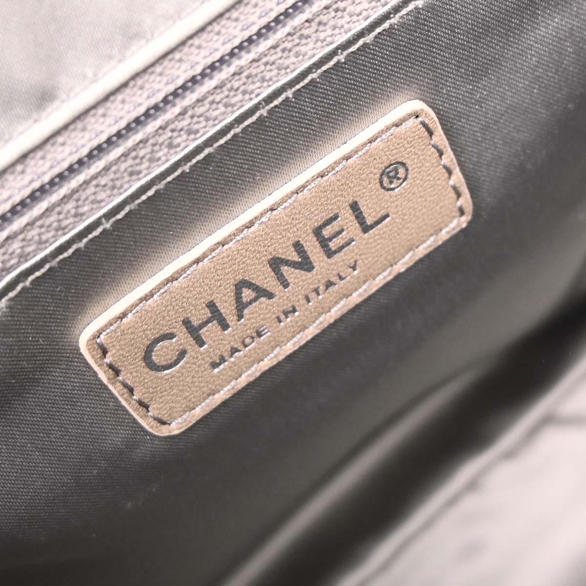 Chanel 2006-2008 Black Satin Mademoiselle Chain Handbag