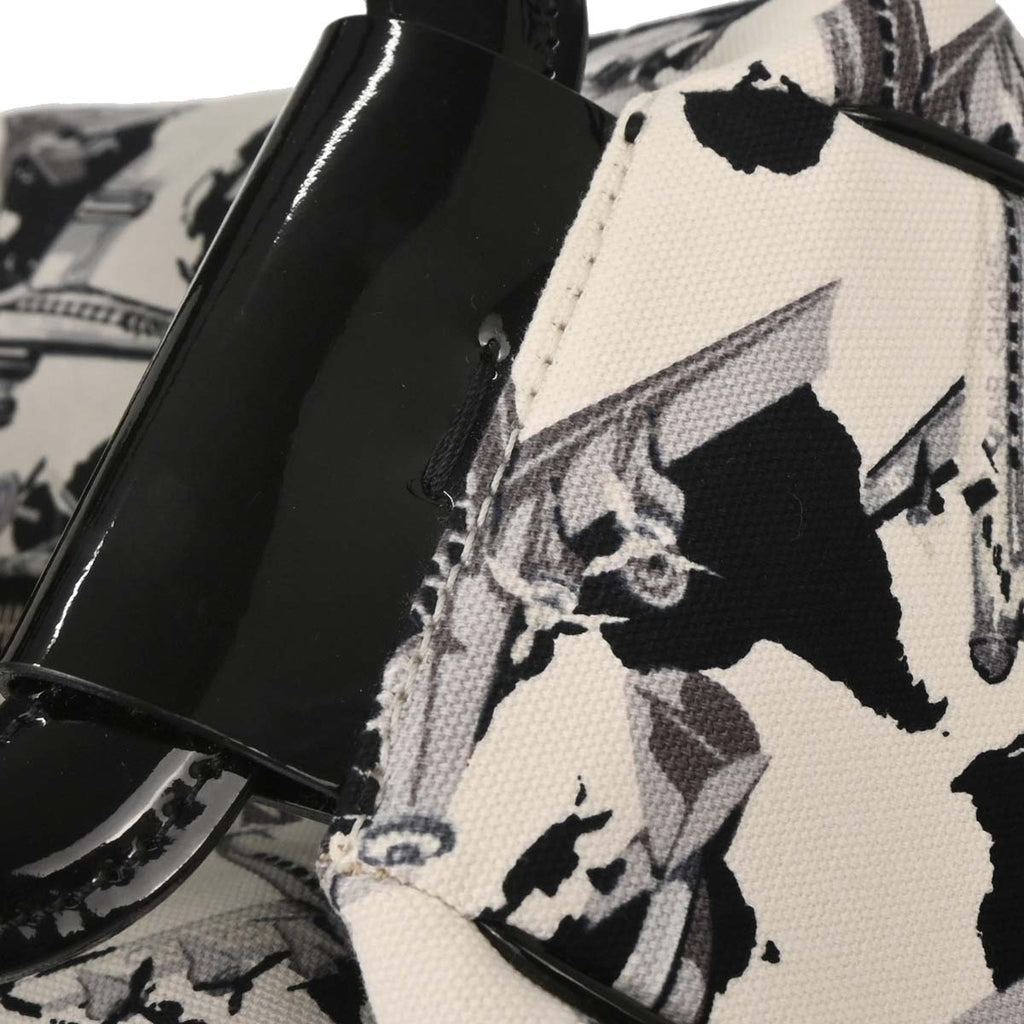 Chanel 2005-2006 White Canvas Handbag