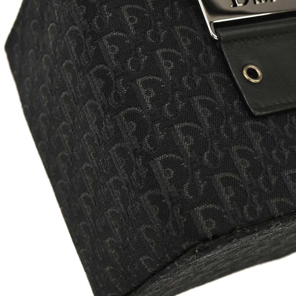 Christian Dior 2002 Black Street Chic Trotter Handbag