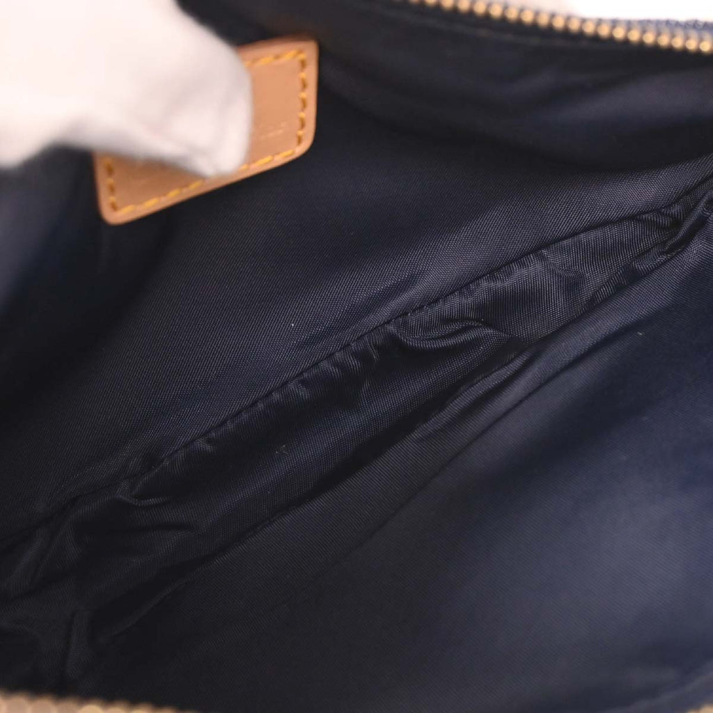 Christian Dior 2001 Navy Denim Saddle Handbag