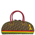 Christian Dior 2004 Rasta Trotter Bowling Bag