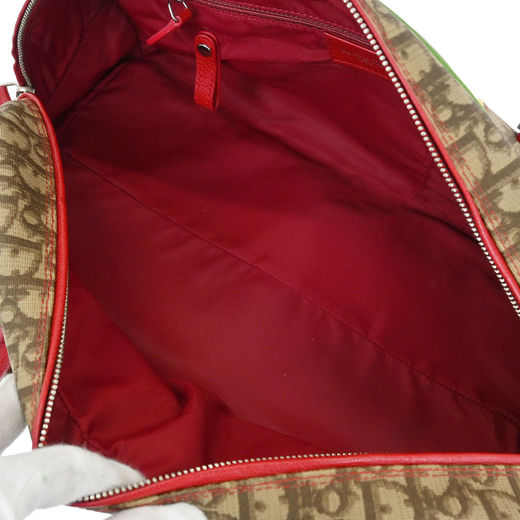 Christian Dior 2004 Rasta Trotter Bowling Bag
