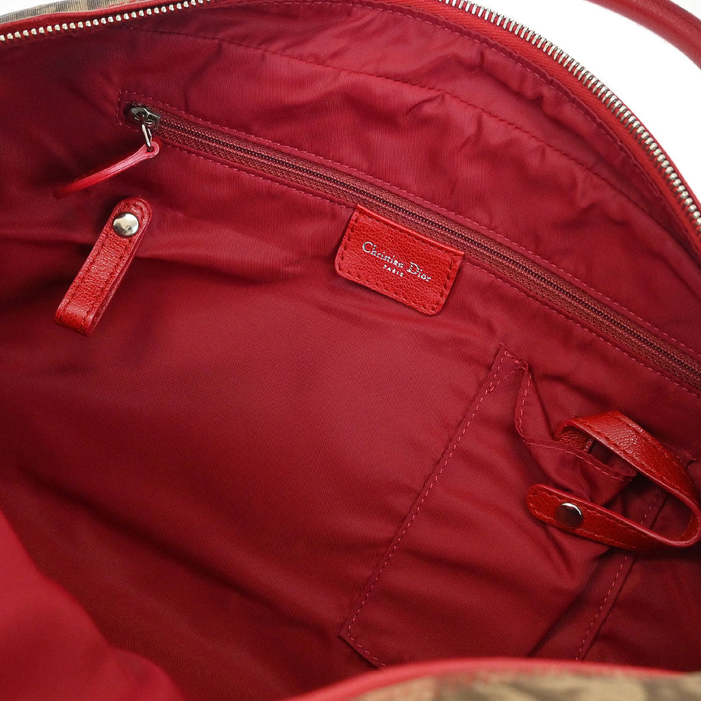 Christian Dior 2004 Rasta Trotter Bowling Bag