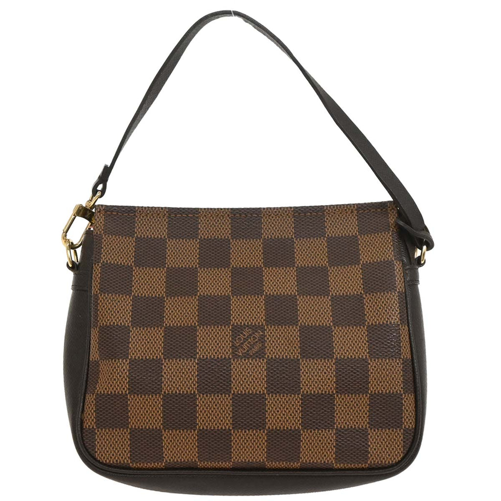 Louis Vuitton 1998 Damier Trousse Makeup Handbag N51982
